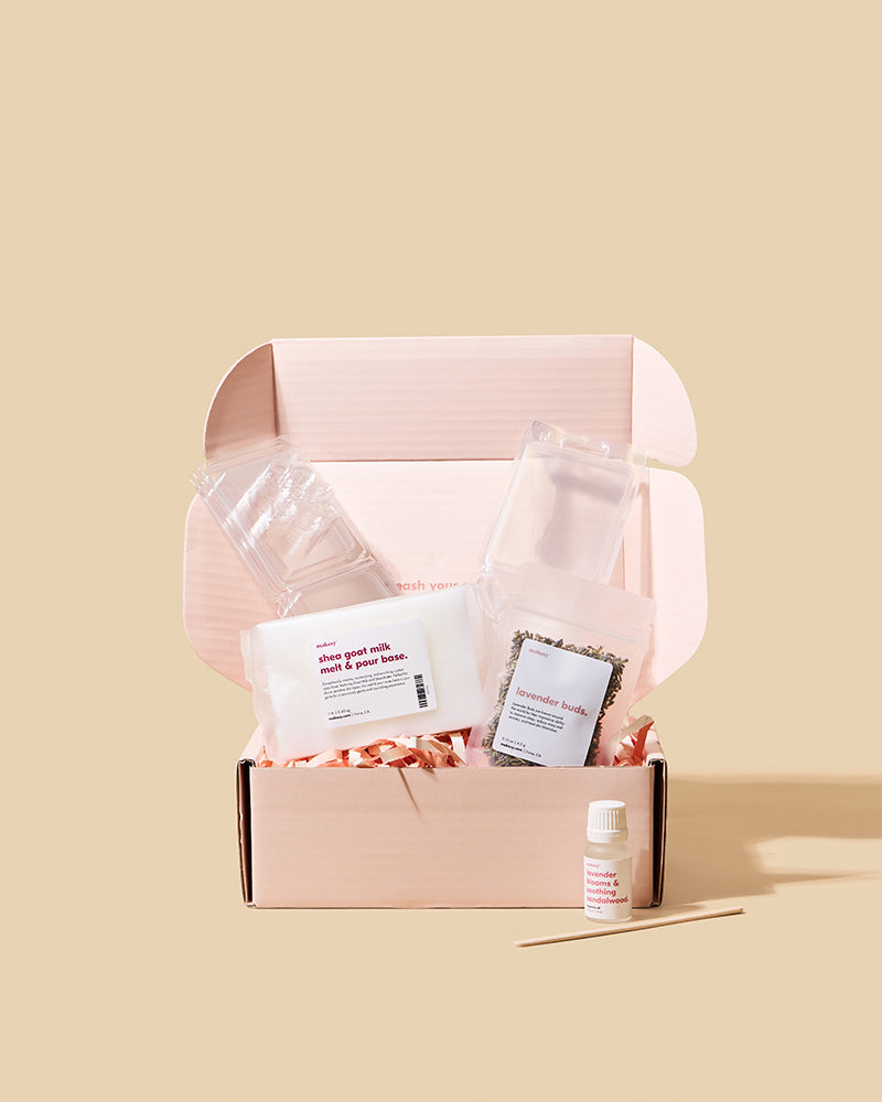 Lush Lavender DIY soap making kit – product view 2