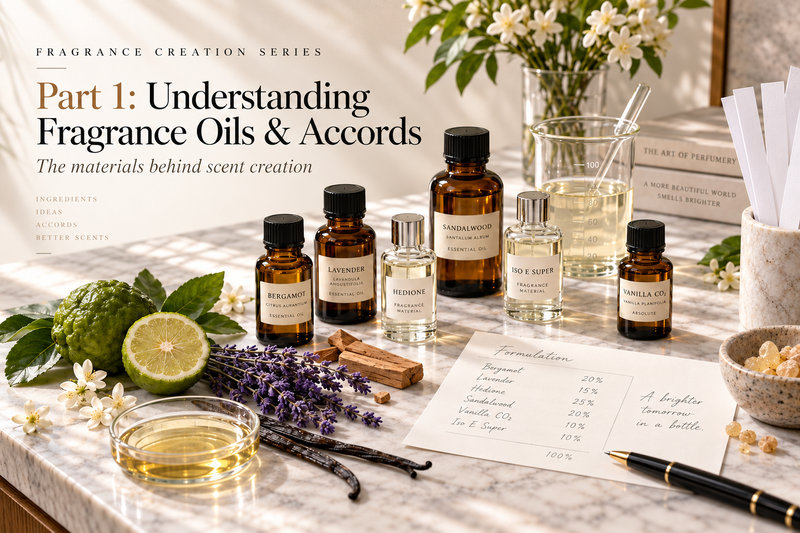 Fragrance Creation Series Part 1: Understanding Fragrance Oils & Accords