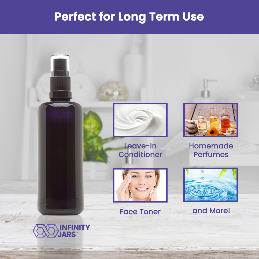 100 ML Glass Fine Mist Spray Bottle