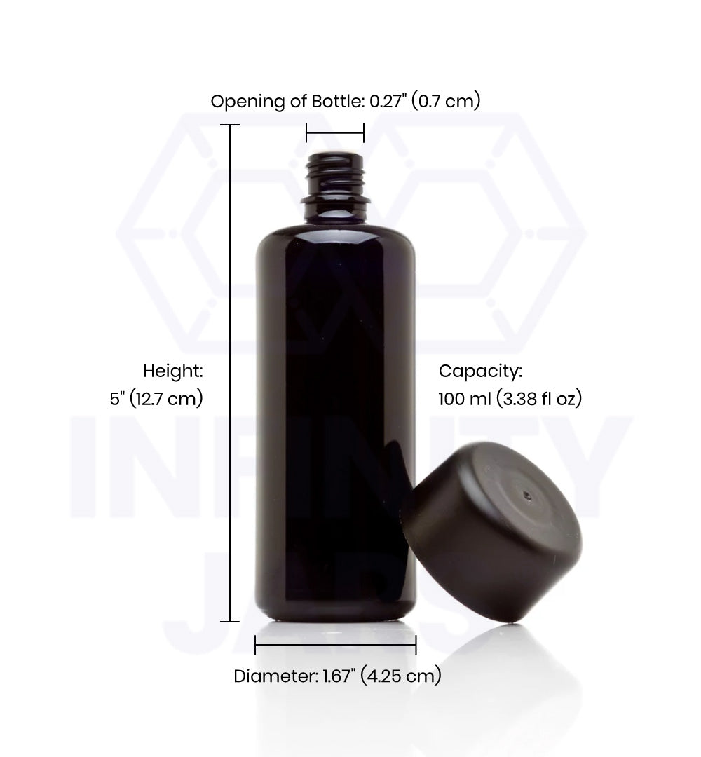 100 ML Glass Slow Pour Bottle