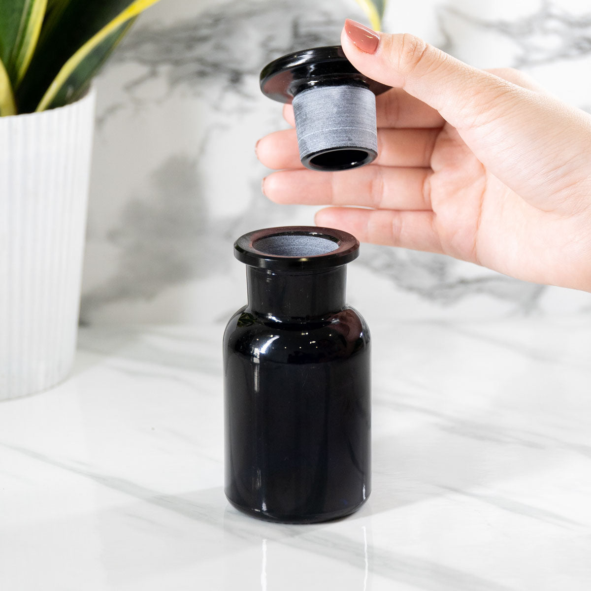 100 ML Glass-on-Glass Apothecary Jar