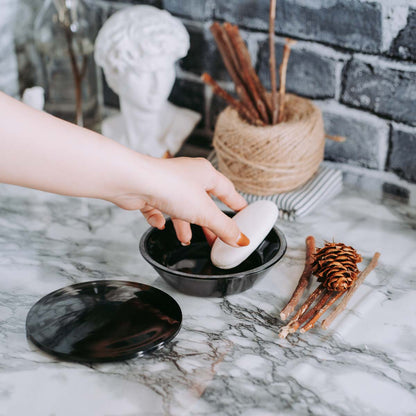 100 ML Glass Covered Dish with Glass Lid