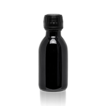 100 ML Round Glass Bottle