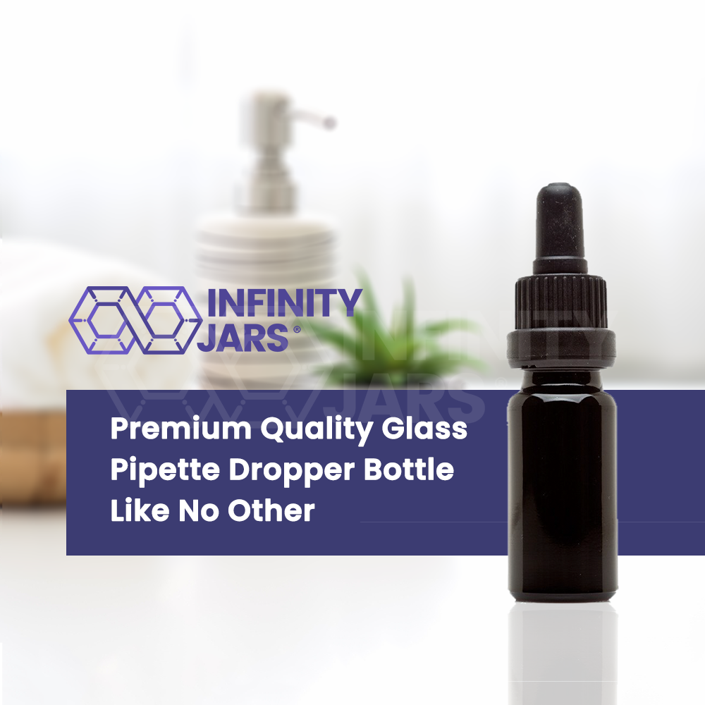 10 ML Glass Pipette Dropper Bottle