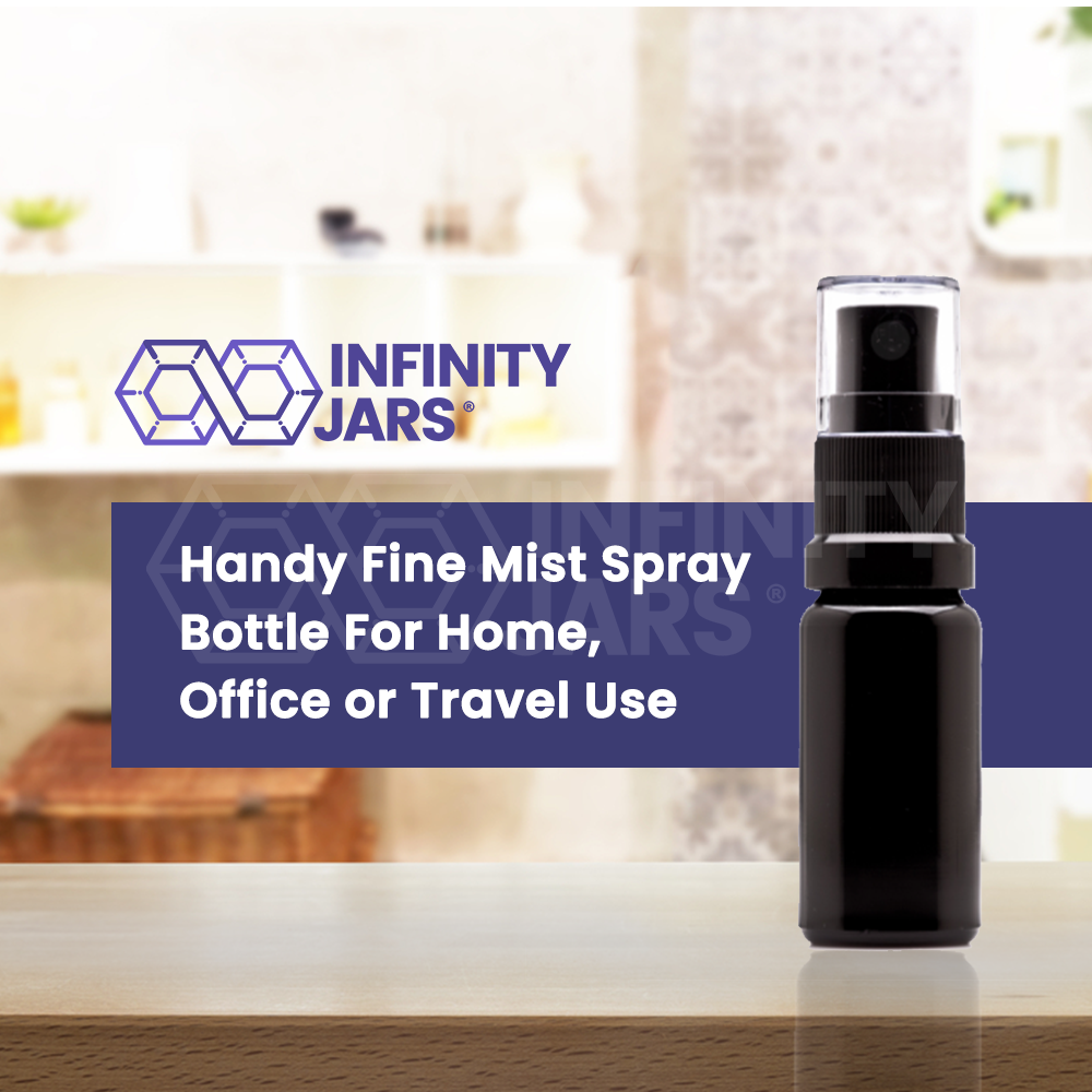 10 ML Glass Fine Mist Spray Bottle