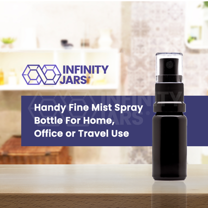 10 ML Glass Fine Mist Spray Bottle