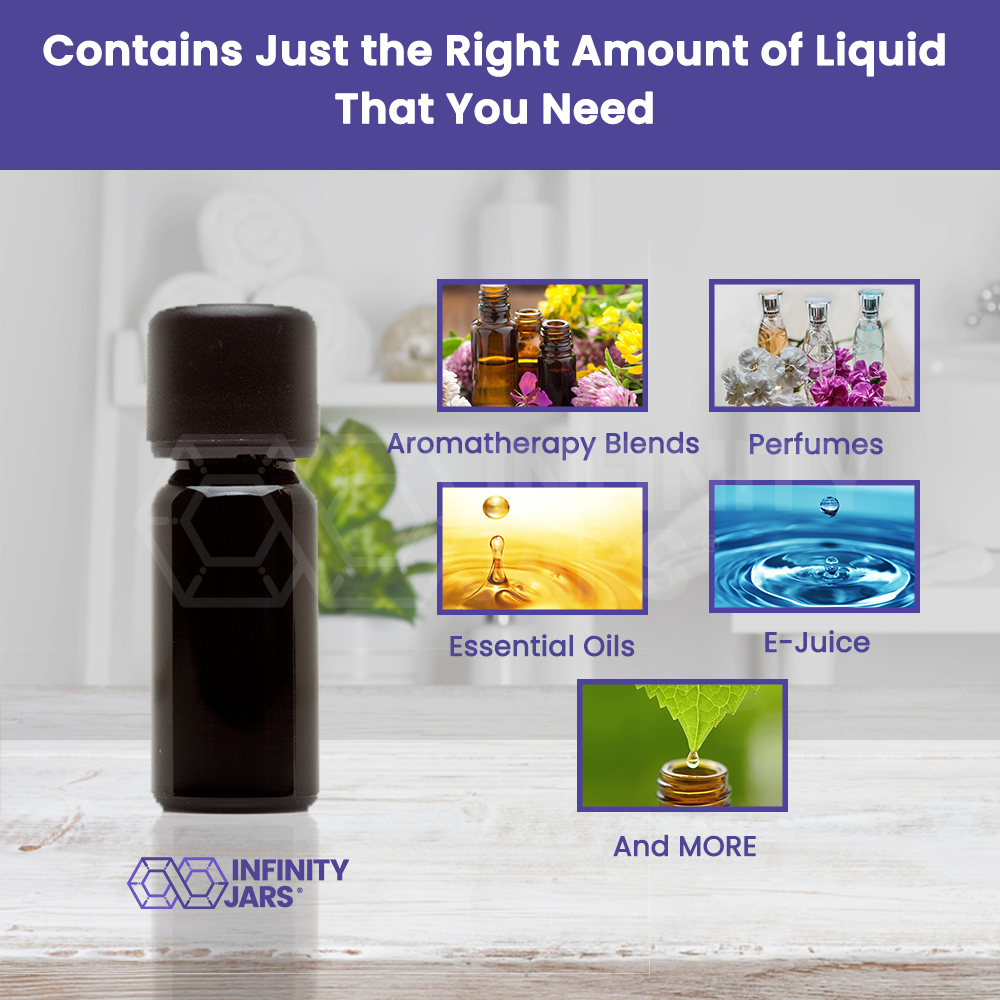 10 ML Easy Pour Screw Top Bottle