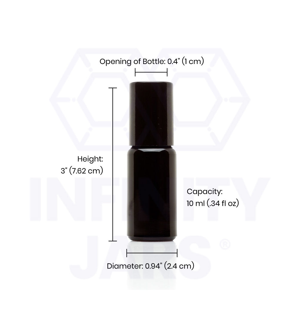 10 ML Stainless Steel Roller Applicator Bottle