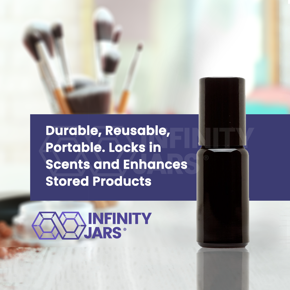 10 ML Stainless Steel Roller Applicator Bottle
