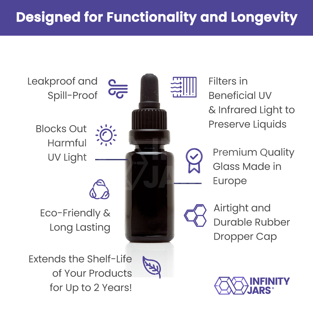 15 ML Glass Pipette Dropper Bottle