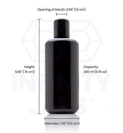 200 ML Easy Pour Screw Top Bottle