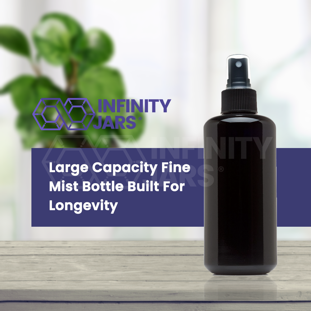 200 ML Glass Fine Mist Spray Bottle