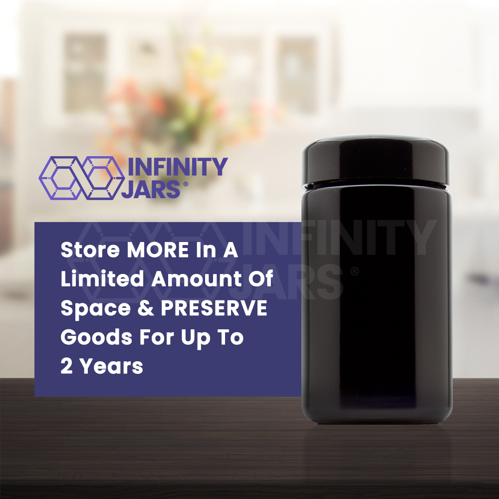 200 ML Tall Glass Screw Top Jar
