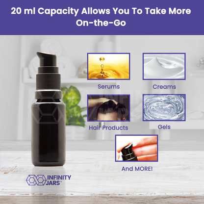 20 ML Push Pump Bottle