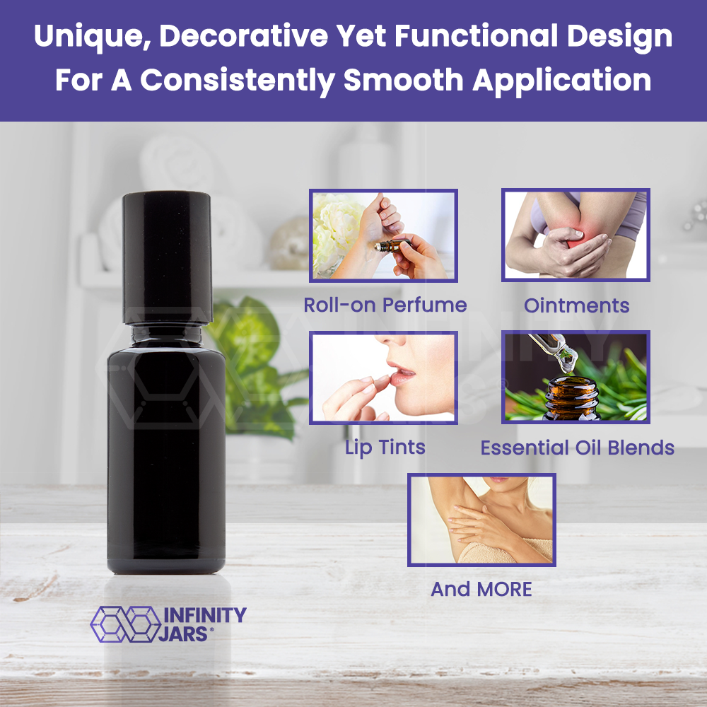 20 ML Glass Roller Bottle