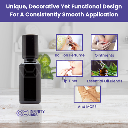 20 ML Glass Roller Bottle