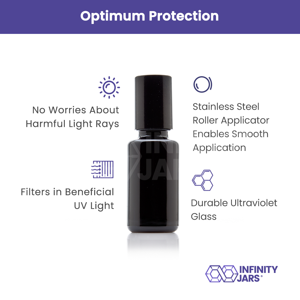 20 ML Stainless Steel Roller Applicator Bottle