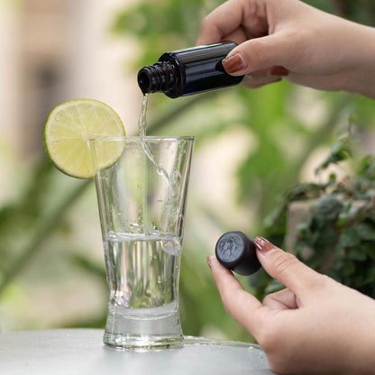 20 ML Childproof Easy Pour Screw Top Glass Bottle