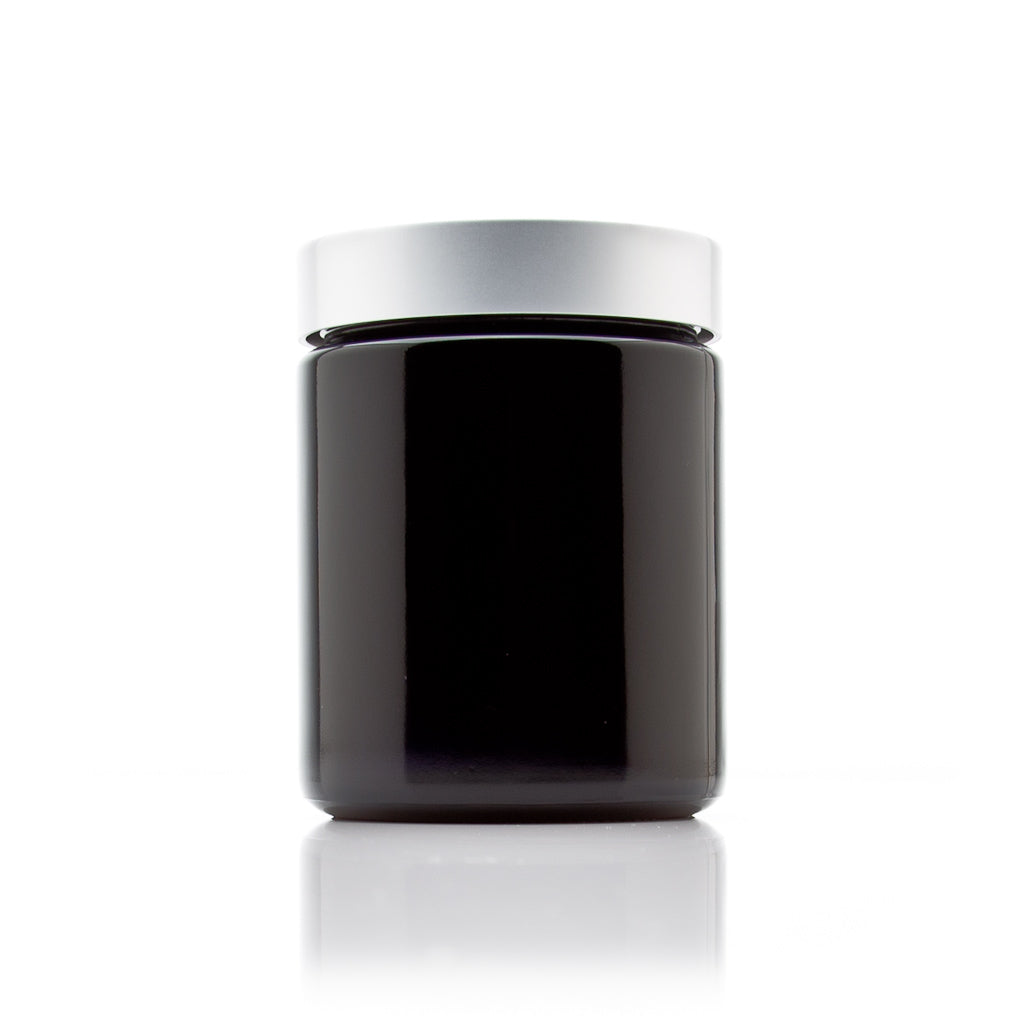 Silver Collection 250 ML Screw Top Jar with Aluminum Lid