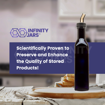 250 ML Square Glass Bottle with Oil Spout