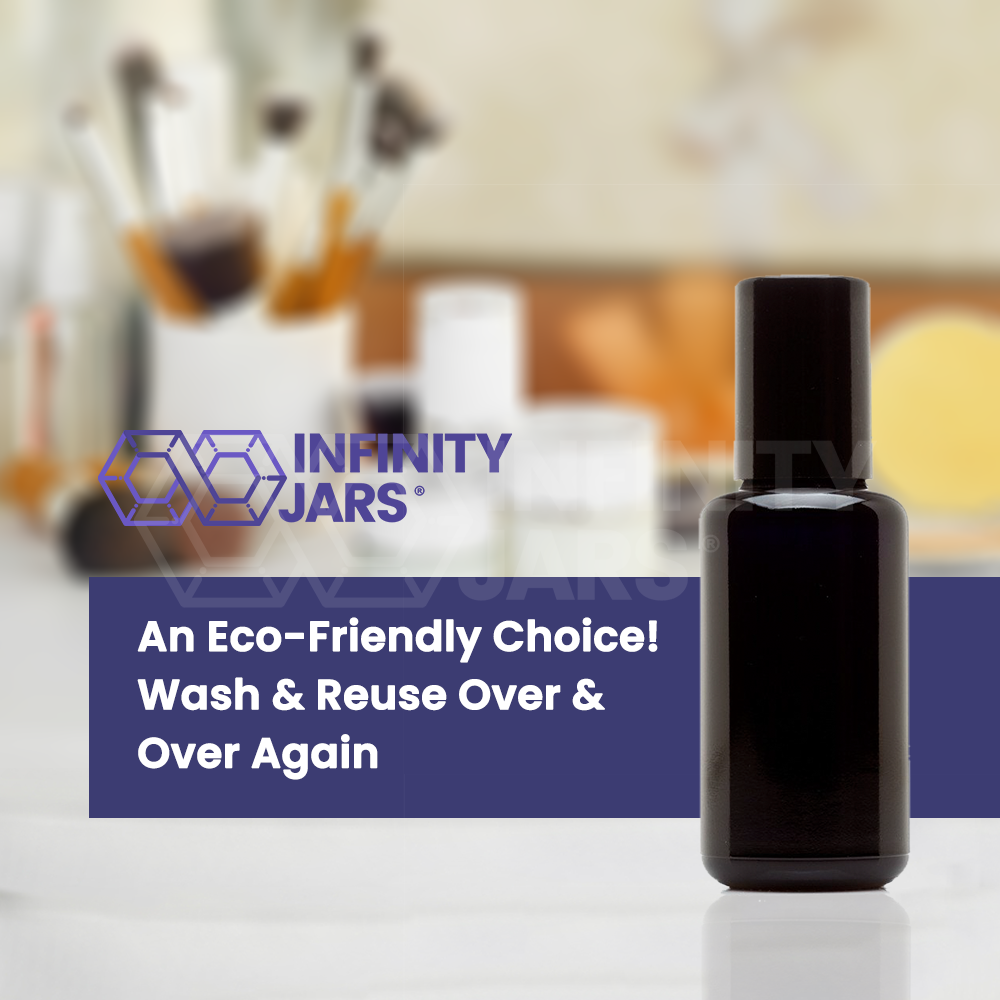30 ML Stainless Steel Roller Applicator Bottle