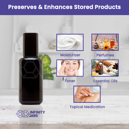 30 ML Stainless Steel Roller Applicator Bottle