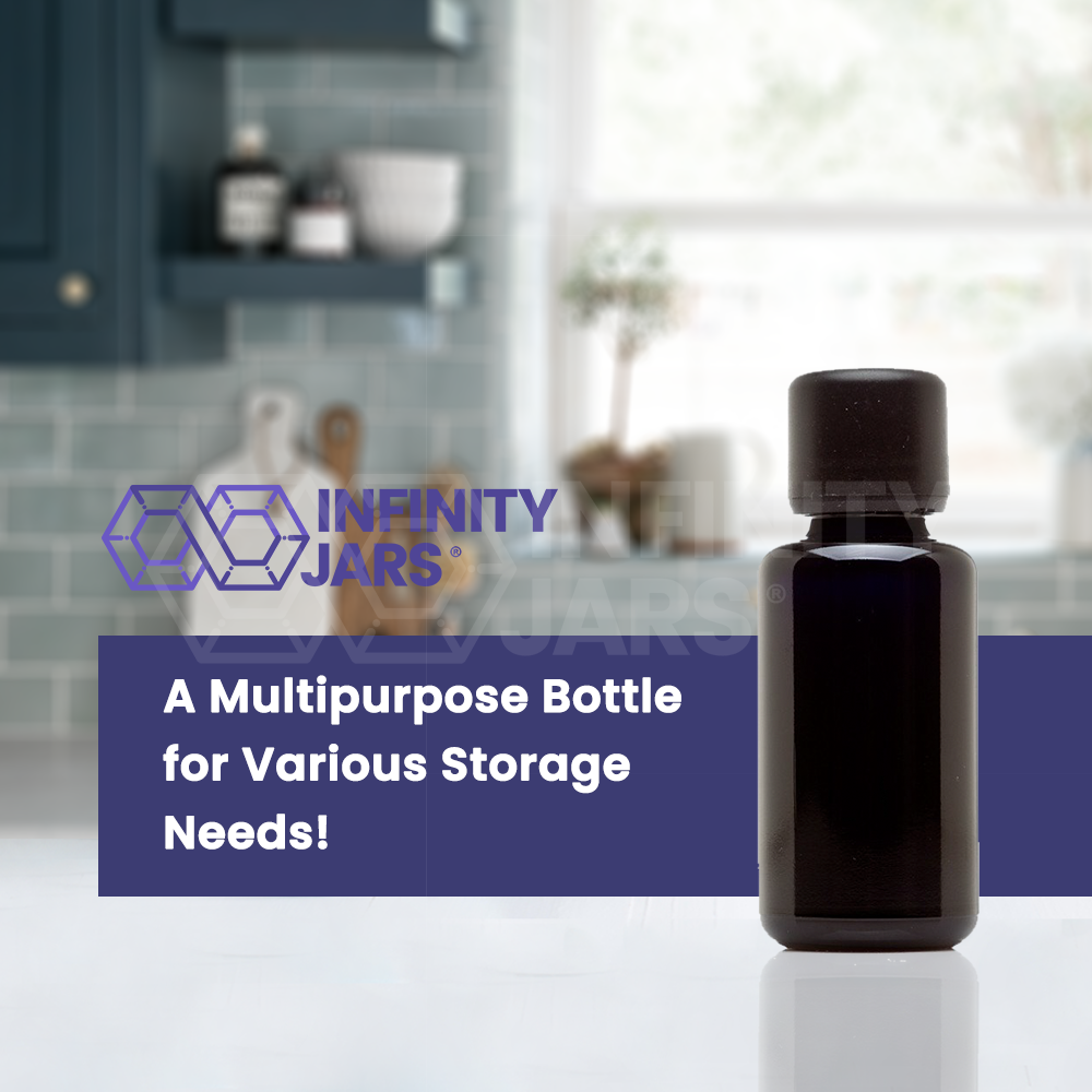 30 ML Easy Pour Screw Top Bottle