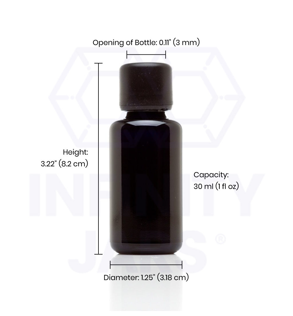 30 ML Childproof Easy Pour Screw Top Bottle