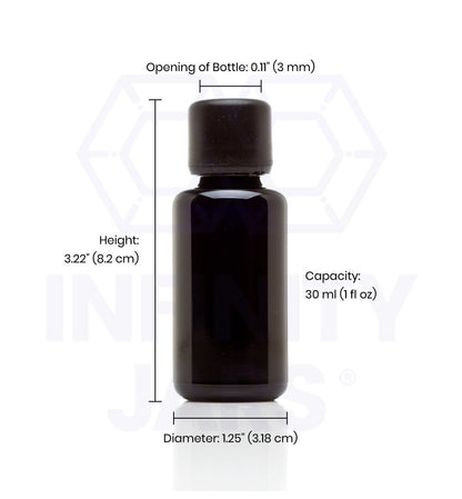 30 ML Childproof Easy Pour Screw Top Bottle