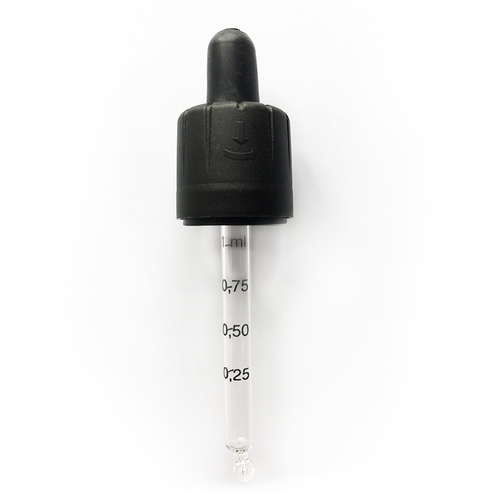 30 ML Child Proof Graduated Pipette Dropper Bottle