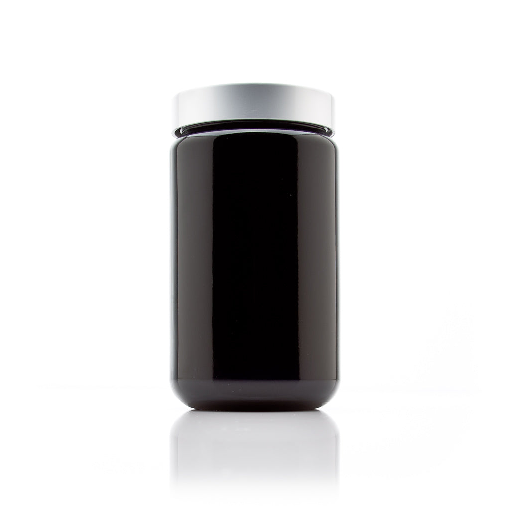 Silver Collection 400 ML Screw Top Jar with Aluminum Lid