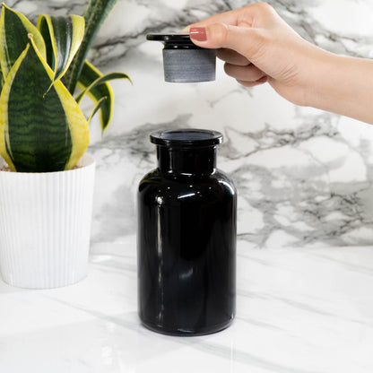 500 ML Glass-on-Glass Apothecary Jar
