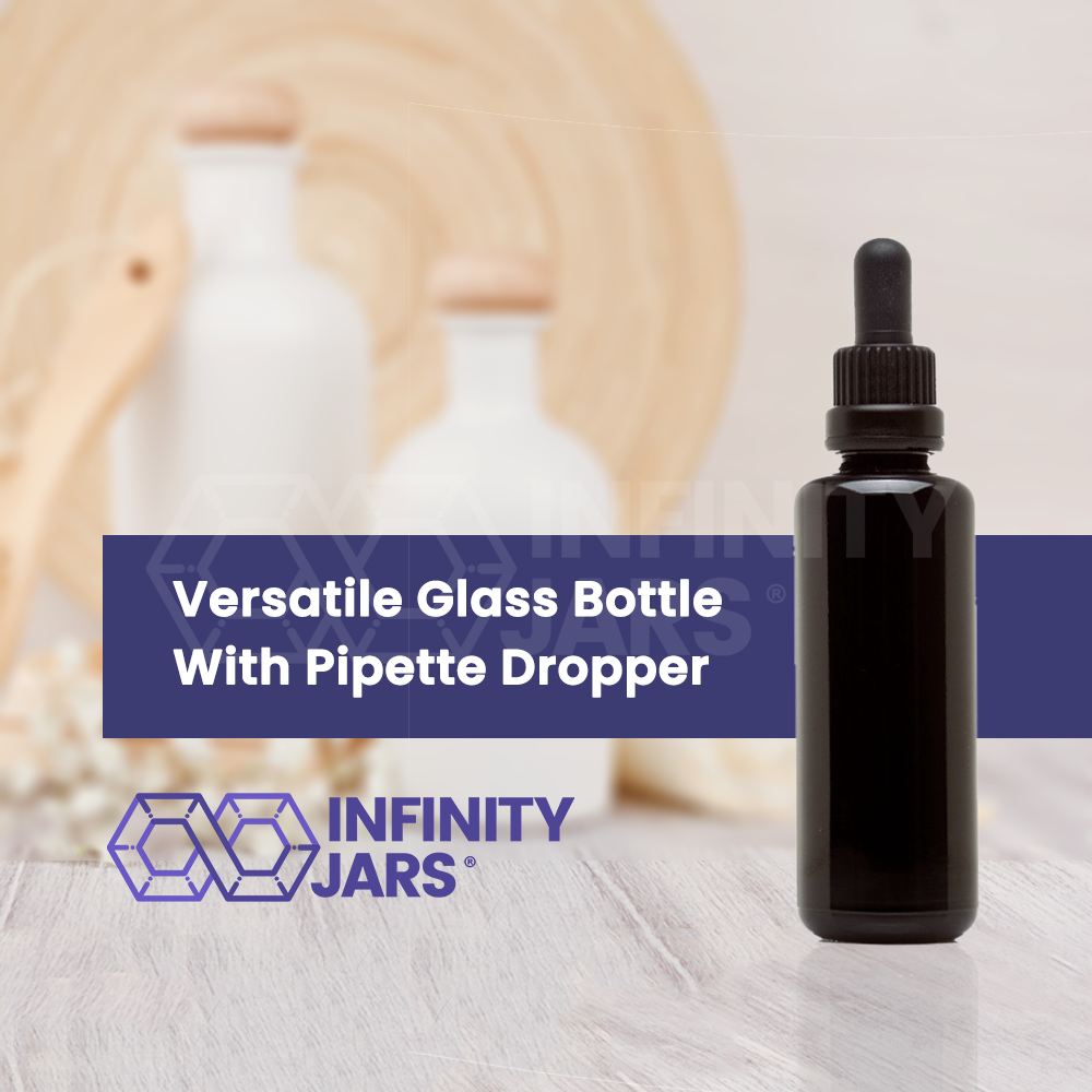 50 ML Glass Pipette Dropper Bottle