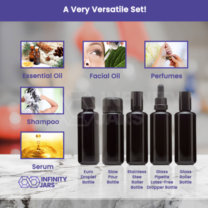 50 ML Five Bottle Cosmetic Collection