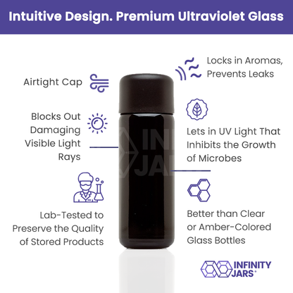 50 ML Glass Slow Pour Bottle