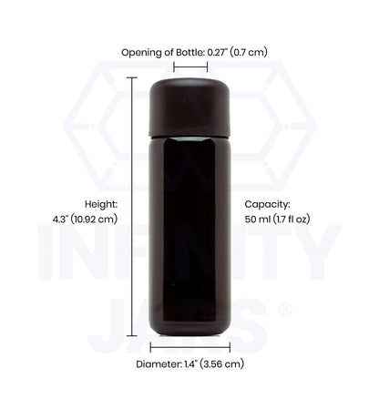 50 ML Glass Slow Pour Bottle