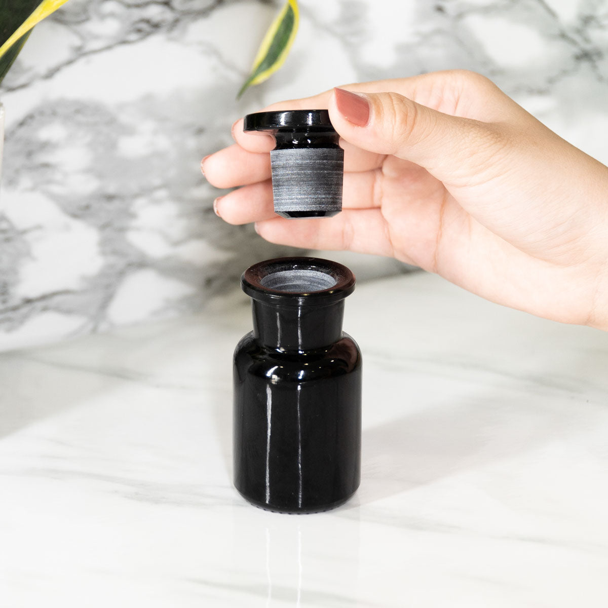 50 ML Glass-on-Glass Apothecary Jar