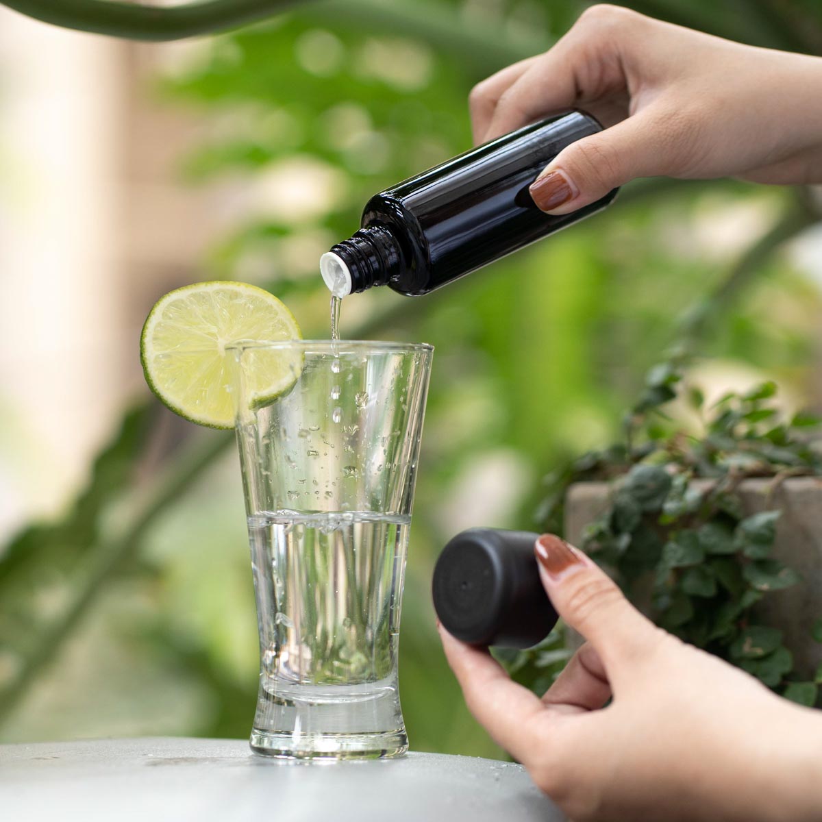 50 ML Glass Slow Pour Bottle