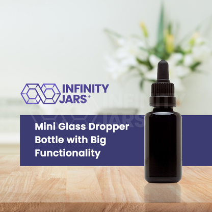 5 ML Glass Pipette Dropper Bottle