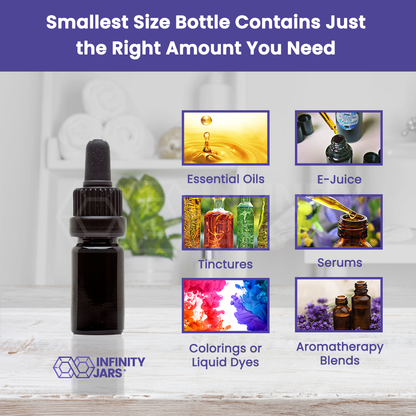 5 ML Glass Pipette Dropper Bottle