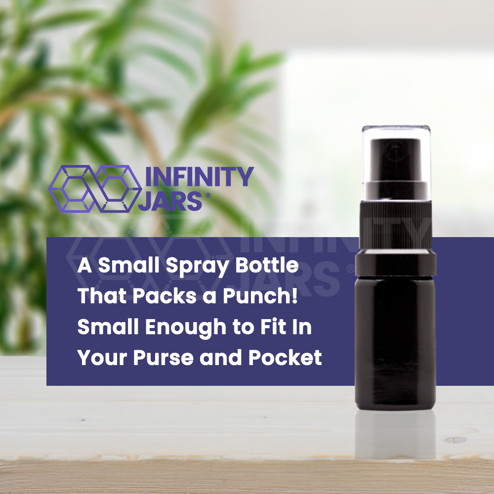 5 ML Glass Fine Mist Spray Bottle