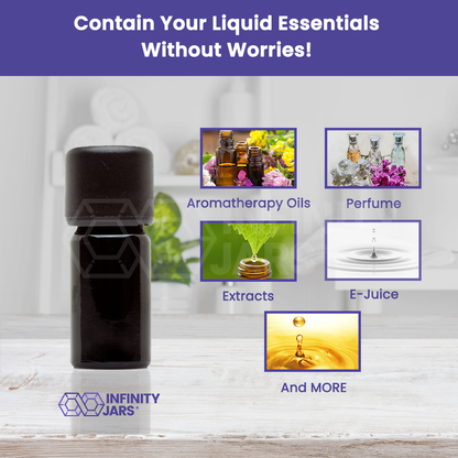 5 ML Easy Pour Screw Top Bottle