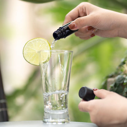 5 ML Childproof Easy Pour Screw Top Glass Bottle