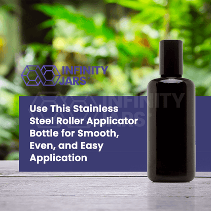 60 ML Stainless Steel Roller Applicator Bottle