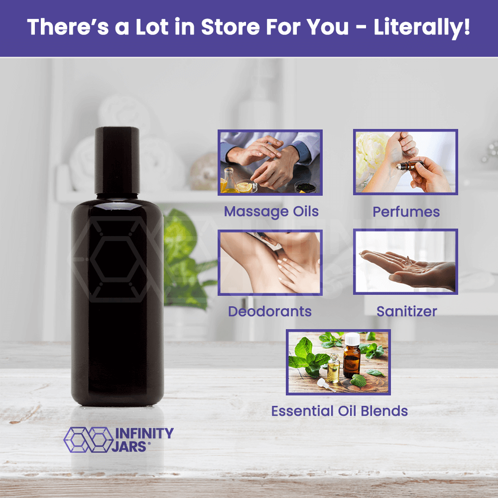 60 ML Stainless Steel Roller Applicator Bottle