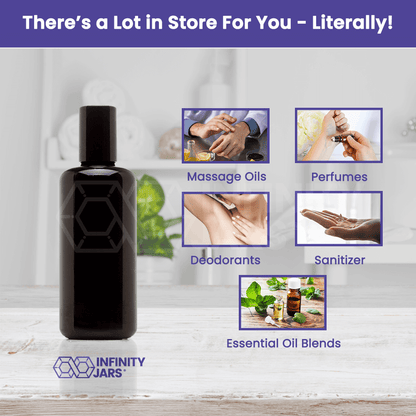 60 ML Stainless Steel Roller Applicator Bottle