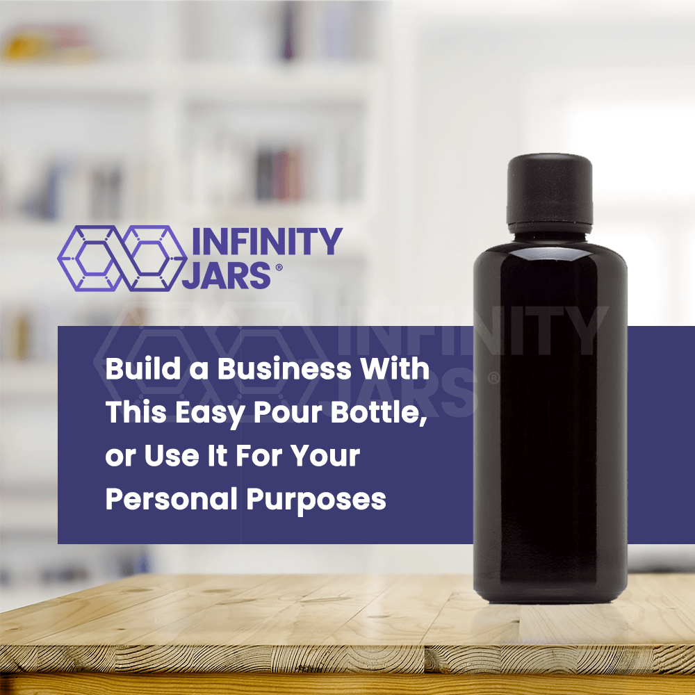 60 ML Easy Pour Screw Top Bottle