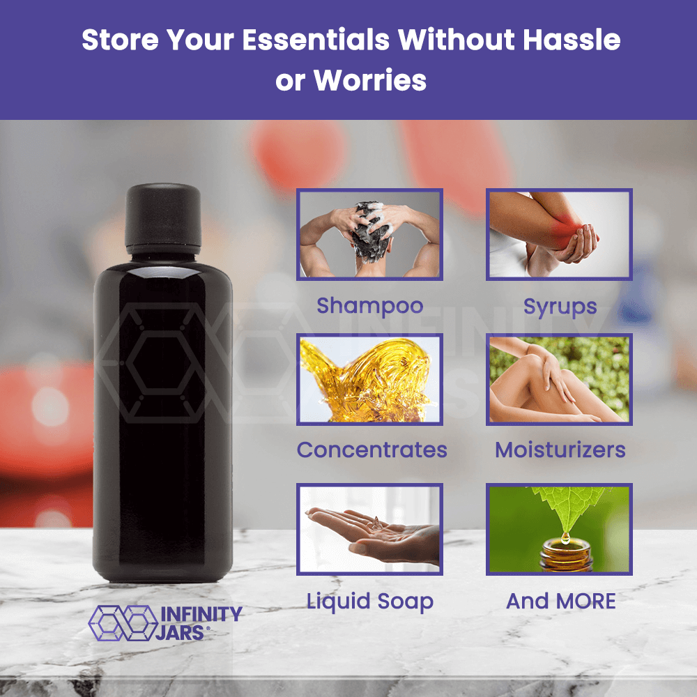 60 ML Easy Pour Screw Top Bottle