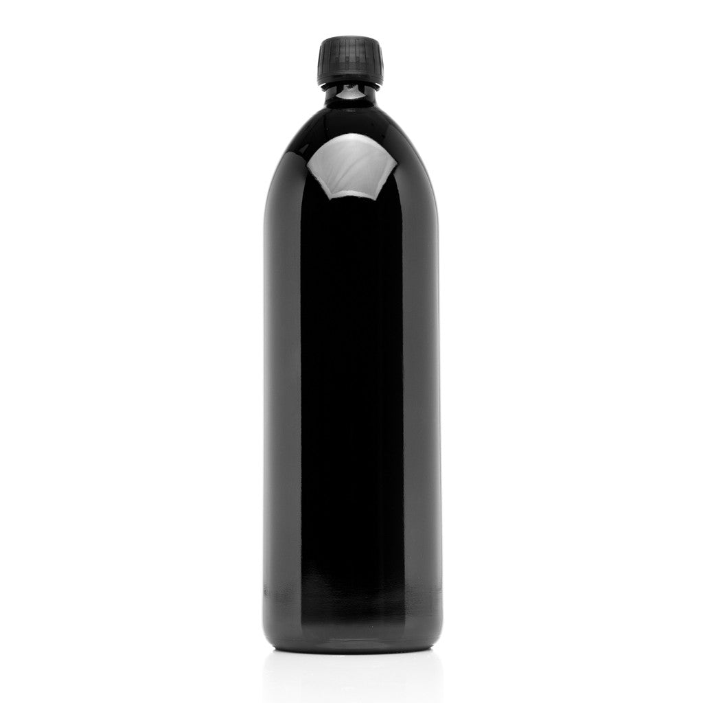 1 L Round Glass Bottle