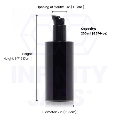200 ML Glass Lotion Pump Bottle